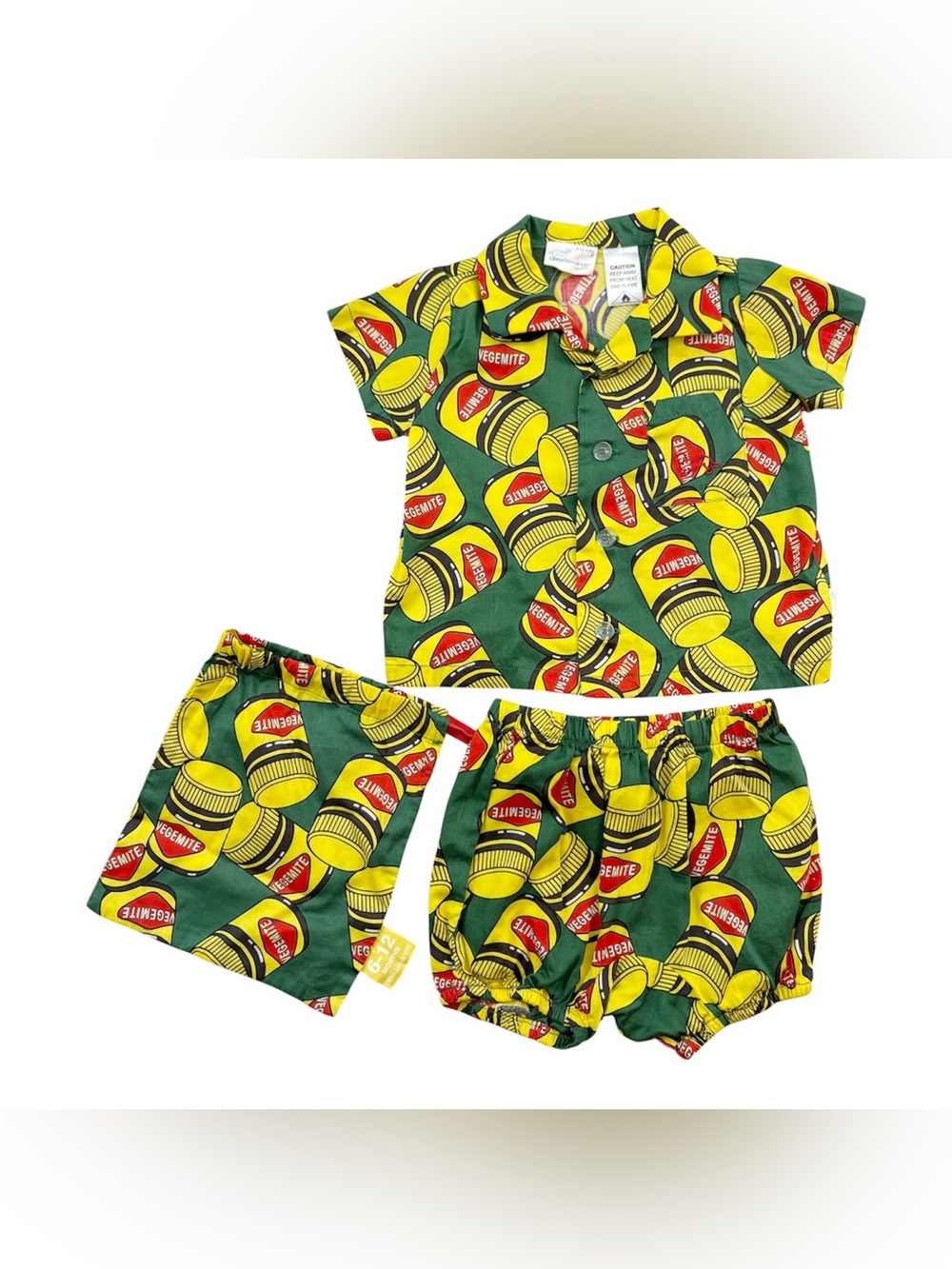 Peter Alexander x Vegemite Kids Pajamas 6-12 months